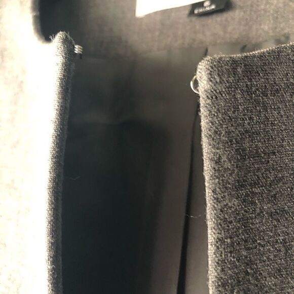 NWT Tahari Gray and black open blazer - Picture 8 of 8